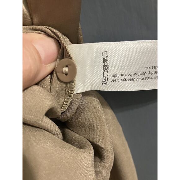 NWT Eileen Fisher Bramble Stretch Silk Charmeuse Round Neck Tank Size S/P $188 - Picture 6 of 9